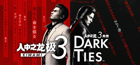 《人中之龙 极3/人中之龙3 外传 Dark Ties-虚拟机版/Yakuza Kiwami 3 & Dark Ties HYPERVISOR》-异次元社